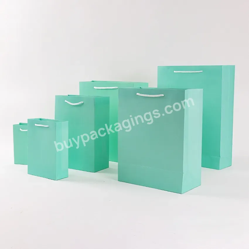 Recycling High Quality Eco Friendly Custom Printing Name Logo Paper Packaging Bags