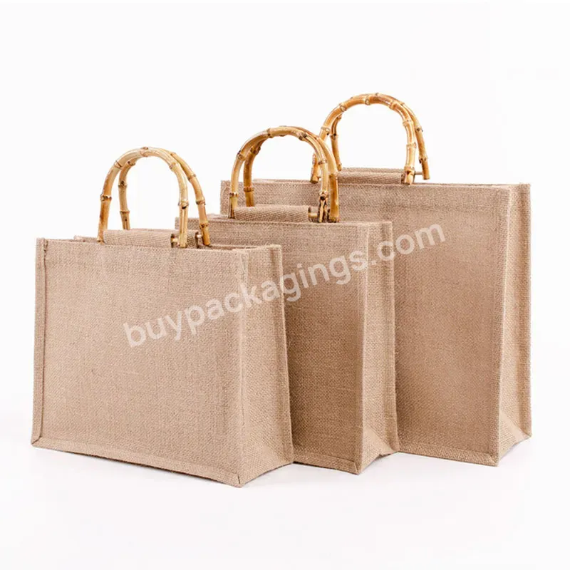 Recycling High Quality Eco Friendly Custom Reusable Linen Beach Bag Custom Linen Bag For Shoes Cloth