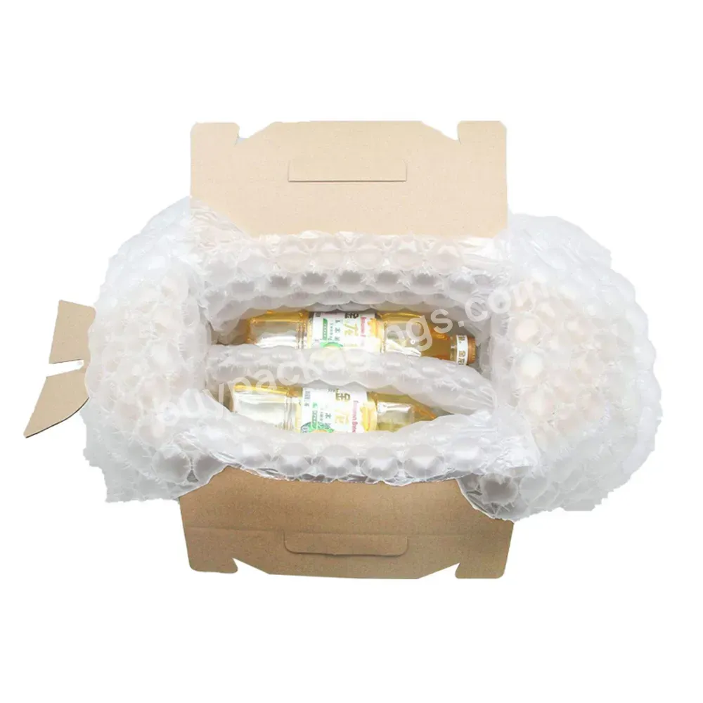 Recycling Inflatable Air Bubble Roll Wrap Air Cushion Packing Bag Air Pad Film