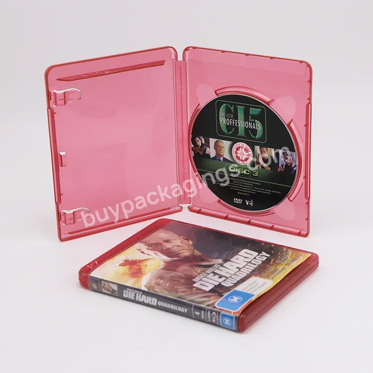 Red Clear Logo Gta 5 Cd Dvd Case Game Box Video Disc Protective Case For Sony Playstation 3 Ps2 Ps3 Ps4 Ps5 Psp Vita - Buy Gta 5 Cd Case,Game Case For Playstation 3,For Ps3 Case.