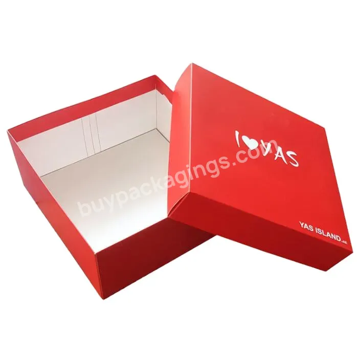 Red Eyelash Lash Packaging Box Custom Design Printnatural Blacklipstick Box Glass Cosmetic Set Datang Paperboard Cmyk Luxury