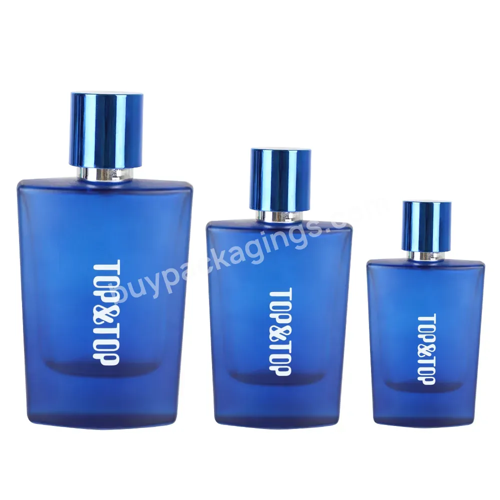 Refillable 10ml 30ml 50ml 100ml Customize Wholesale Luxury Packaging Empty Mist Spray Atomizer Glass Perfume Bottle