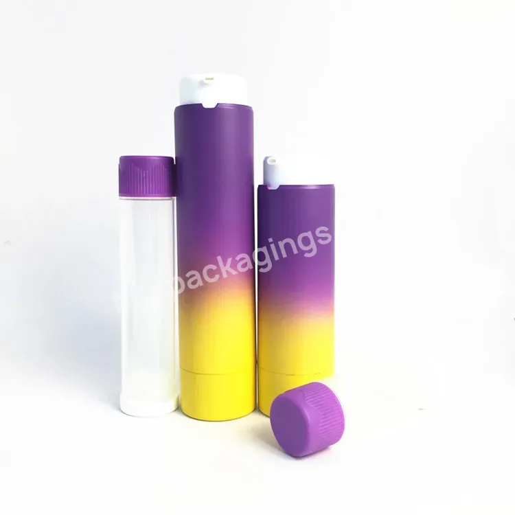 Refillable 30ml 50ml Empty Airless Lotion Pump Bottle For Cosmetic