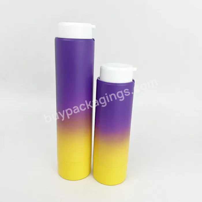 Refillable 50ml 100ml Serum Plastic Cosmetic Lotion Airless Pump Bottle Luxury For Skincare With Pump