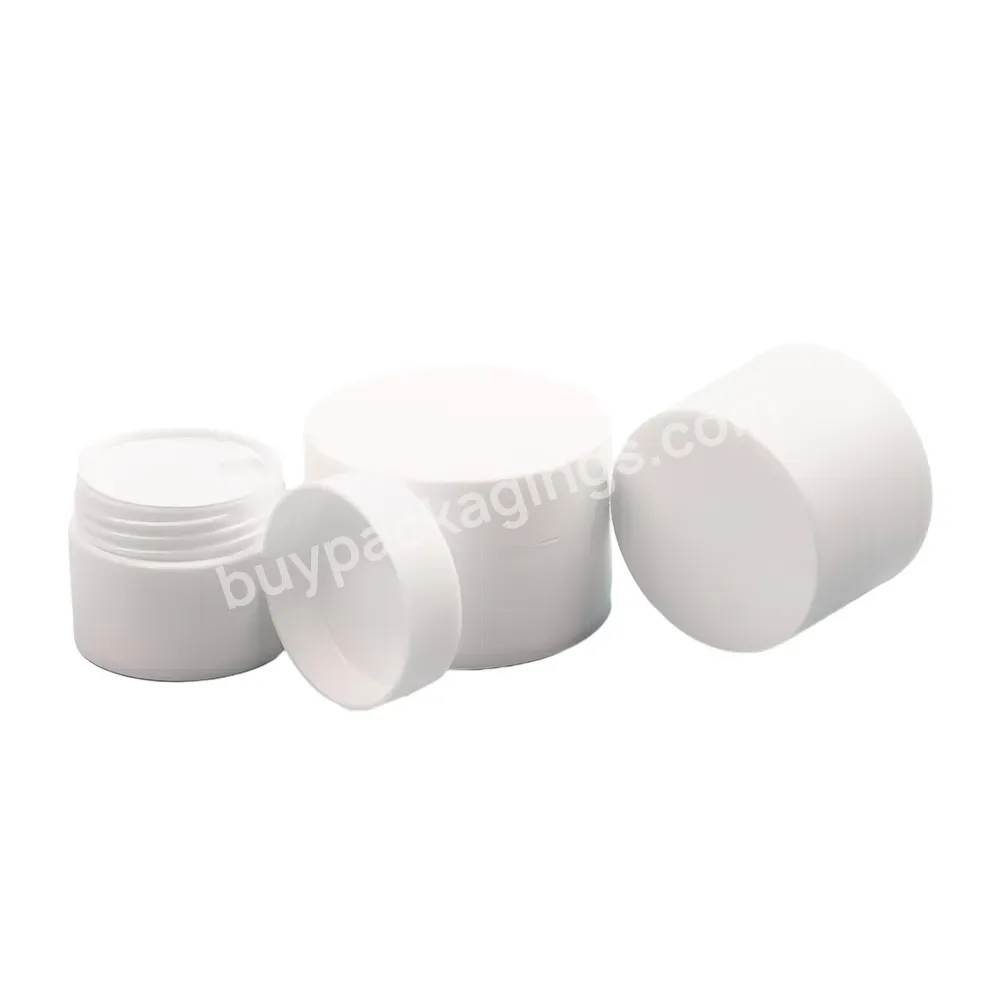 Refillable Bottle Empty 20g/30g/50g Cosmetic Container Portable Face Cream Jar With Lid Plastic Cosmetic Box