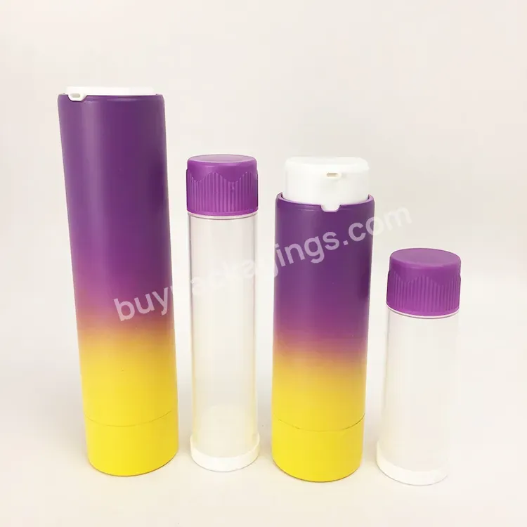 Refillable Custom Luxury Cosmetic Airless Pump Bottle 30ml 50ml