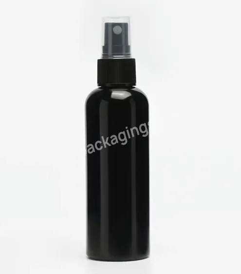 Refillable Durable Nice Black Transparent Blue Cosmetic Custom Cleaning Plastic Pet Hair Perfume Oil Body Fine Mist Spray Bottle