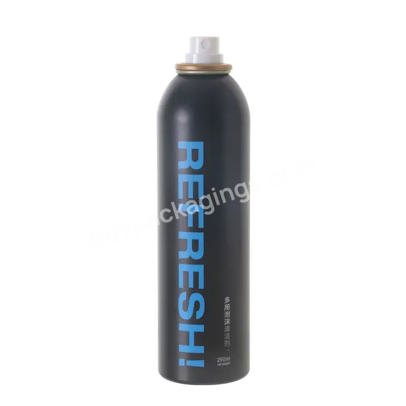 Refillable Paint Pressure Actuator Manufacturers Spray Aluminum Bottle Aerosol Can