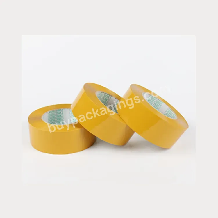 Reliable Supplier Waterproof Beige Strong Bopp Adhesive Jumbo Roll Packing Tape