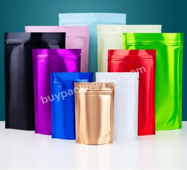 Resealable Bags Plastic Fried Chicken Aluminum Foil Bamboo Food Packaging