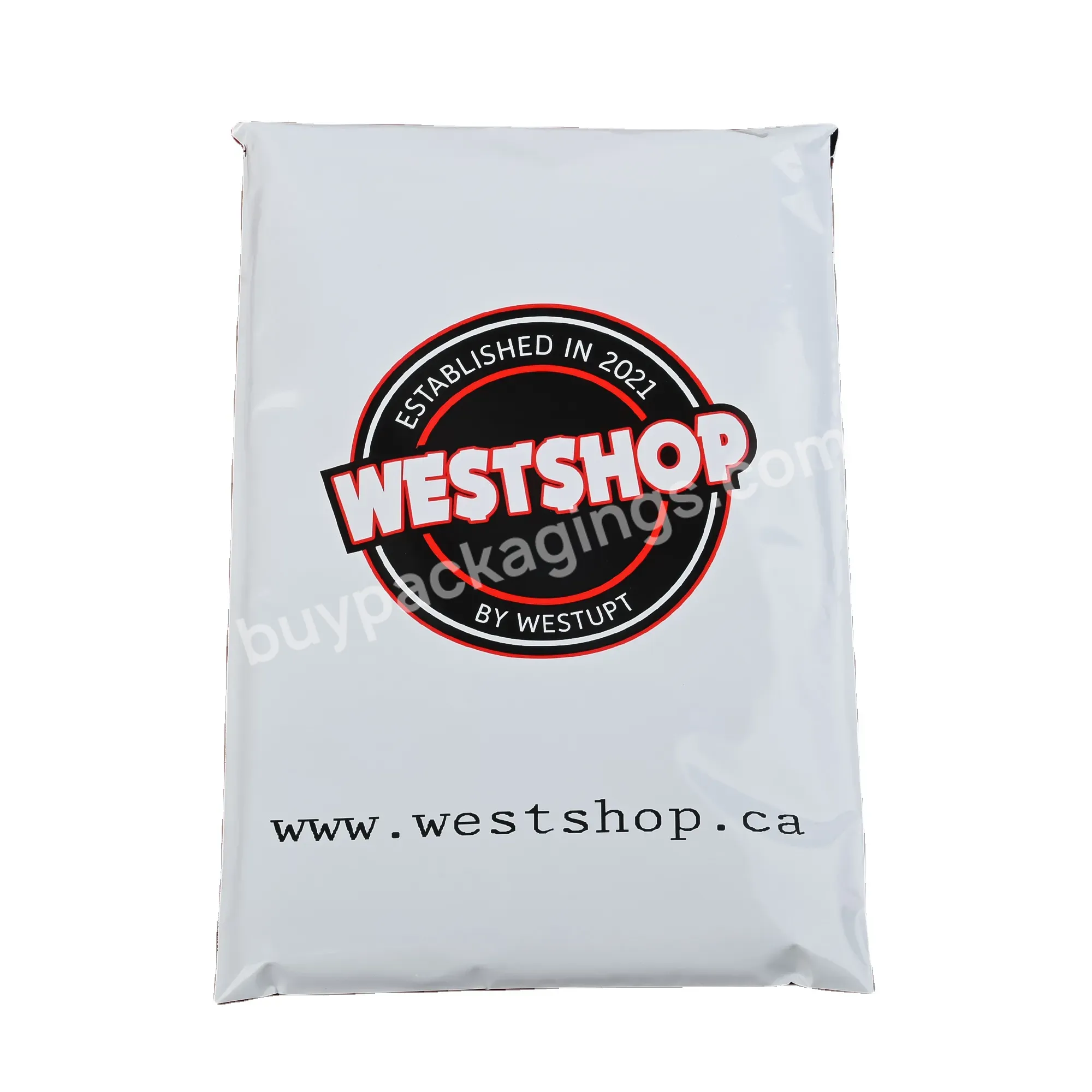 Resealable Polymailer Custom Flyer Bag Custom Print Shipping Bags Logo Poly Bag Packaging With Logo