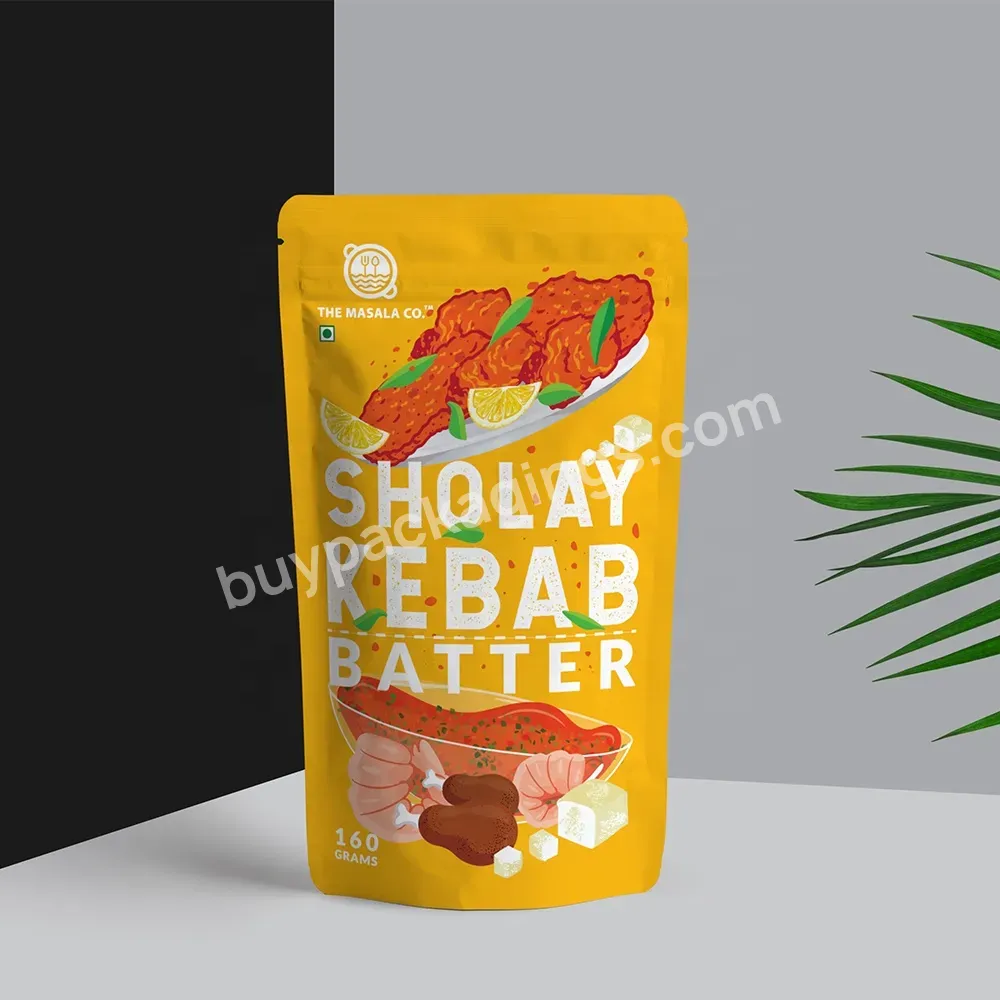 Resealable Stand Up Pouch Zip Lock Dried Fruit Packaging Bag Biodegradable Foil Bag Food Packaging Bag