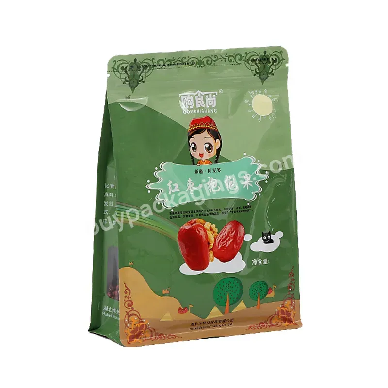 Resealable Zipper Ziplock Food Packaging Pouches Stand Up Pouch Packaging