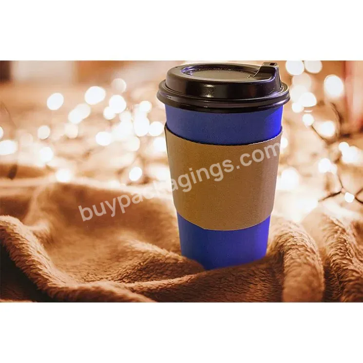 Resistance Coffee Hot Coffee Cup Set/sleeves Heat Resistant Bakery Popular Kraft Paper Bag