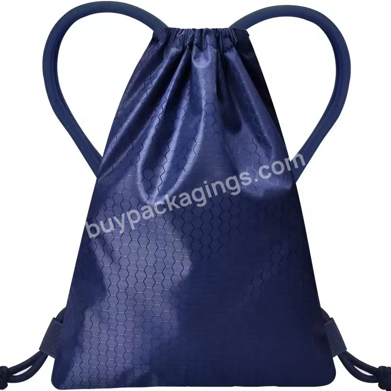 Reusable 420d Waterproof Polyester Nylon Drawstring Bag/wholesale Drawstring Backpack/promotional Kids Custom Drawstring Bag - Buy Strong Drawstring Backpack Bag,Drawstring Backpack Nylon Bag,Drawstring Pouch Backpack Travel Bag.