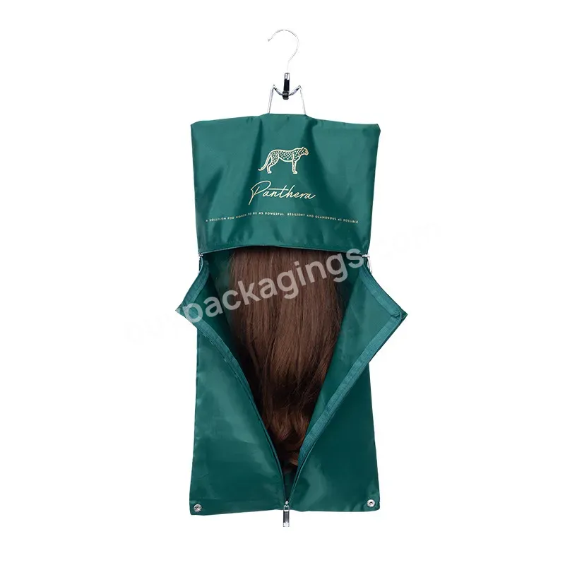 Reusable Custom Logo&design Bags For Hair Extension Satin Bags For Wigs Hair Bags