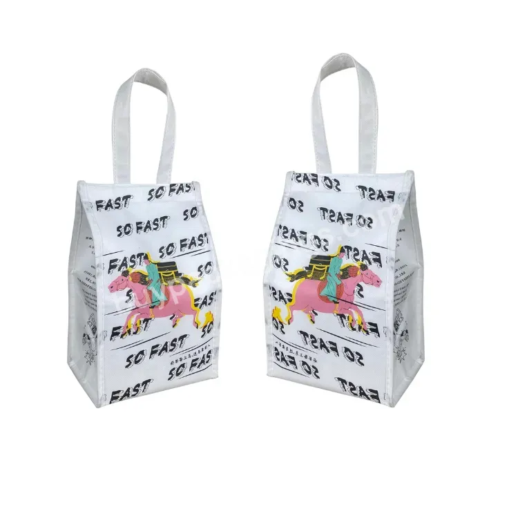 Reusable Customize Printing Colorful Waterproof Recyclable Eco Friendly Restaurant Food Non Woven Cooler Bag - Buy Reusable Food Bag,Eco Cooler Bag,Thermal Bag.