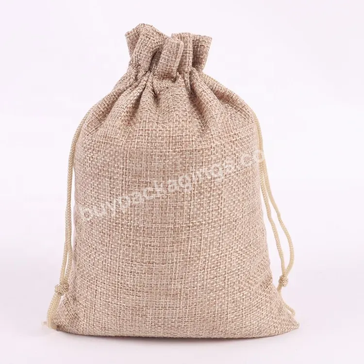 Reusable Dust Drawstring Bags Customized Logo Eco-friendly Gifts Cotton Drawstring Cotton Bags For Shopping Jute Bags