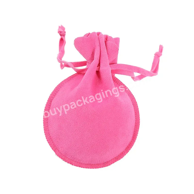 Reusable Hot Selling Mini Small Jewelry Drawstring Pouch Bag Custom Pattern&logo Design For Necklace Bracelet Earrings Ring