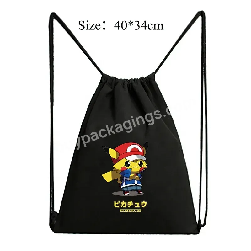 Reusable Magic Design Custom Promotional Sports Bags Recycled Waterproof Polyester Drawstring Bag With Logo