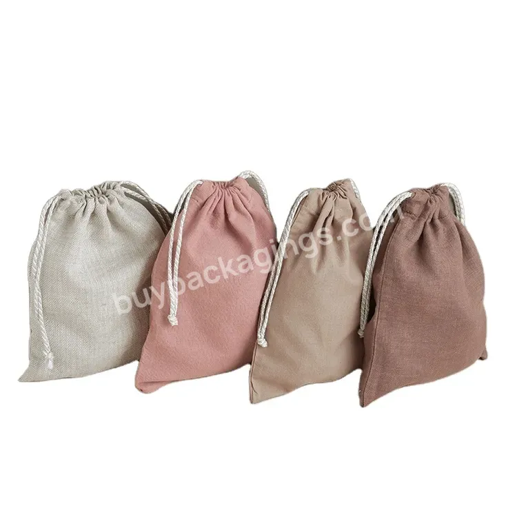 Reusable Reusable Saree Cover Bags Drawstring Cotton Custom Textile Packaging Bags For Clothing Textile Pouch