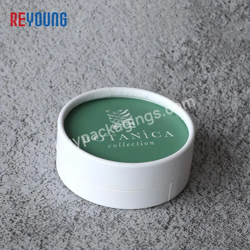 REYOUNG Custom Eco Friendly Loose Powder Cosmetic Packaging Container Recycled Biodegradable Skincare Packaging Paper Tube