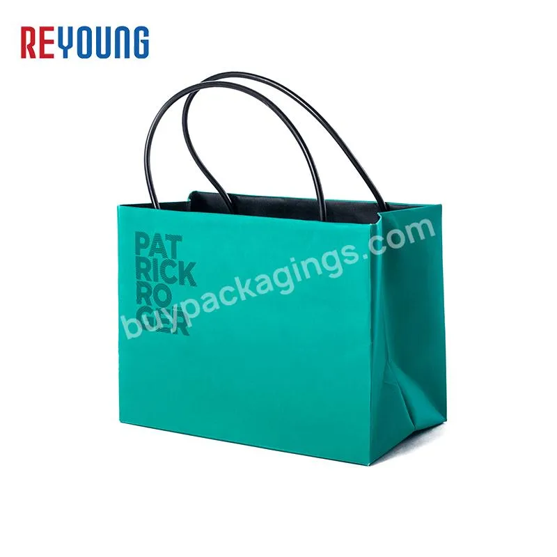 REYOUNG  Custom Luxury Shopping Gift Paper Bags With Your Own Logo