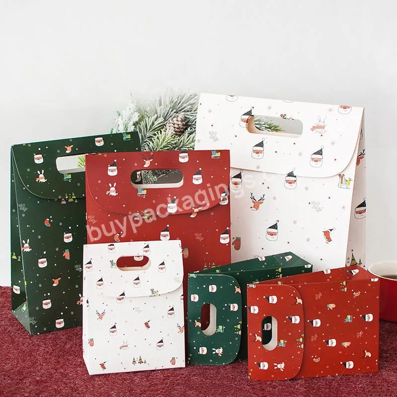 REYOUNG Shopping Bag Paper Small Christmas Present Sweet Gift Bags With Handle