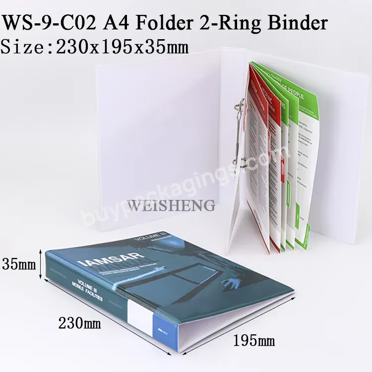 Ring Binder File Folder School Folders Office File Desktop Storage Organizer Document Storage Organizer Ring Binder Folder