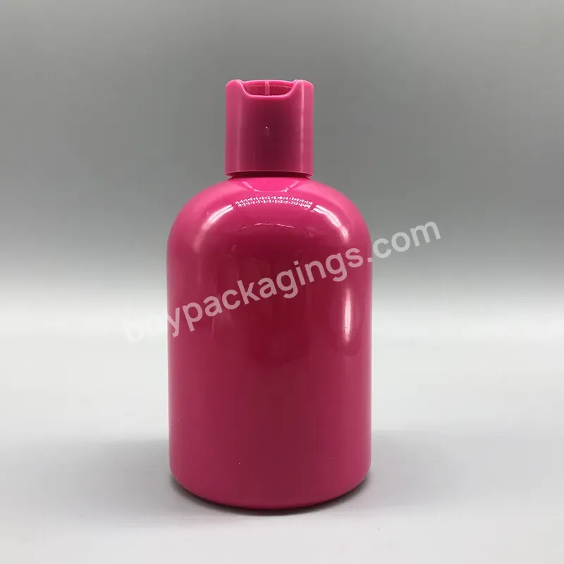 Rose Red Pet 8oz 250ml Shampoo Oil Moisturizing Bottle With Flip Cap