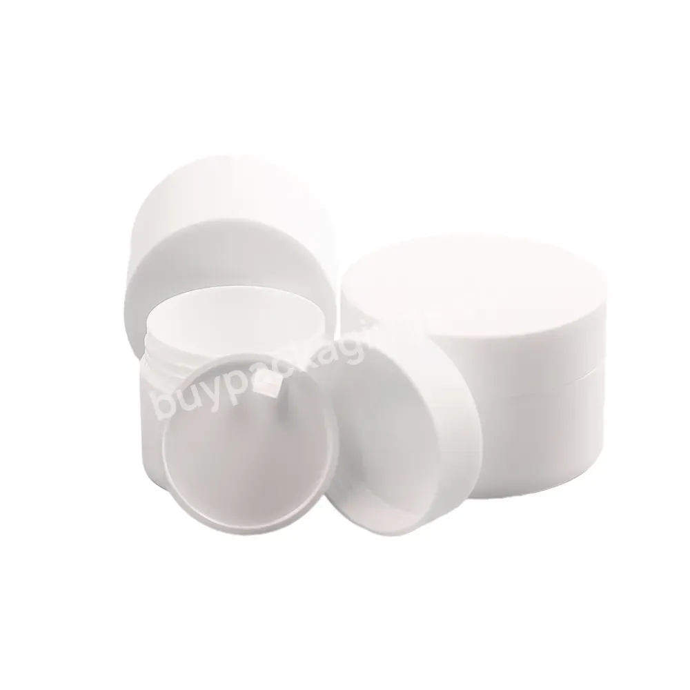 Round 20g 30g 50g Makeup Beauty Products Face Creams Oils Plastic Container Jars With Lids For Travel Storage - Buy Plastic Jar,Plastic Cream Jars,Plastic Storage Container.