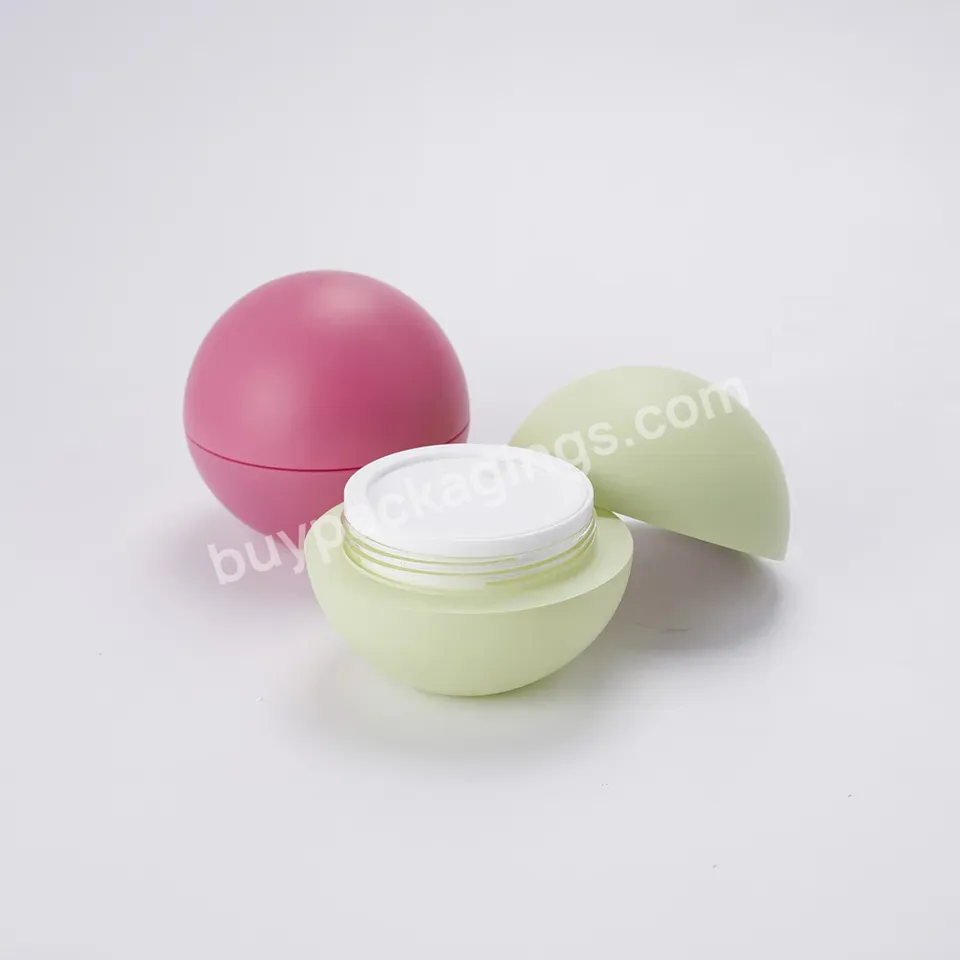 Round Blue Pink Jar 30g 50g Acrylic Baby Body Cream Round Cosmetic Body Butter Skin Care Cream Jar