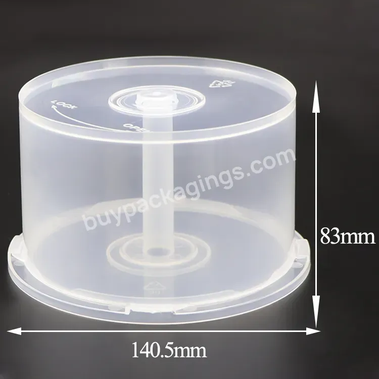 Round Shape Plastic Cd Dvd Cover Clear Cd Cake Box Dvd Packaging Medio Case For 10 20 30 50 Cds - Buy 50pcs Cake Box,Case For Cds,Cd Dvd Cover.