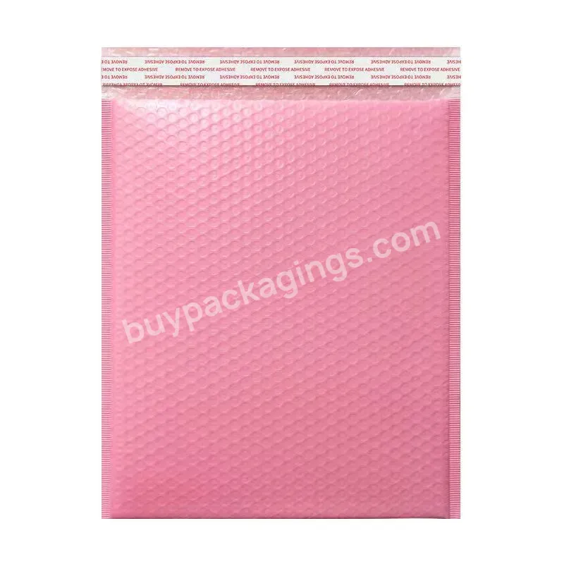 Rts Eco Friendly Packaging Bags Pink White Bubble Padded Mailer Bag Colored Shipping Envelopes Mailer Courier Bag