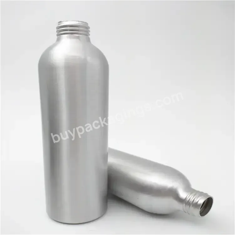 Rts Stock 100ml Aluminum Cosmetic Liquid Bottle Cosmetic Packaging Lotion Bottle Metal Essential Oil Bottle With Lid