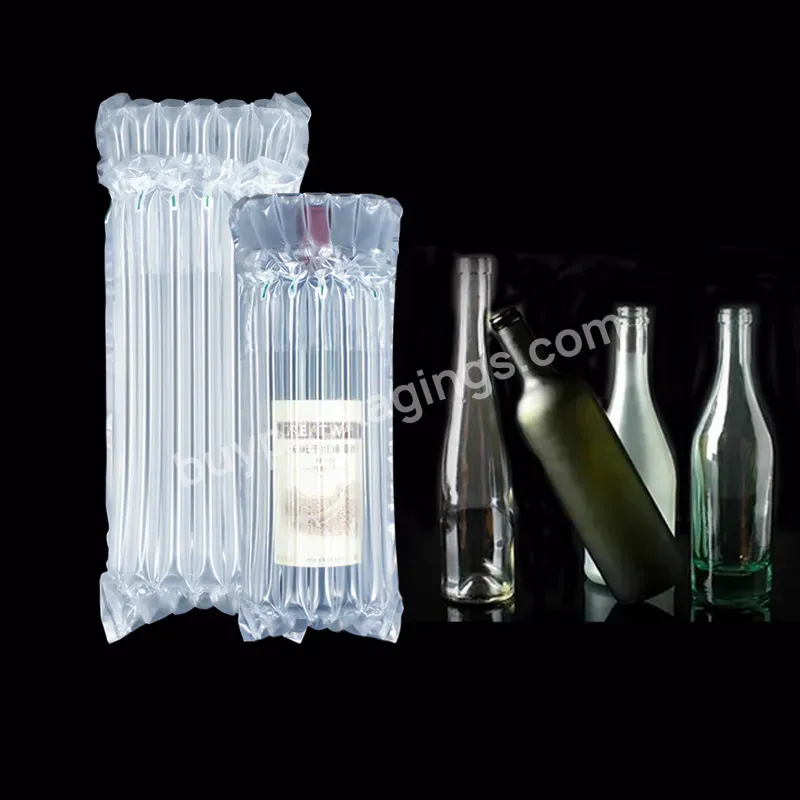 Safe Transportation Cushion Bags With Pump In Airplane Cushioning Inflatable Glass Bottle Air Column Bag