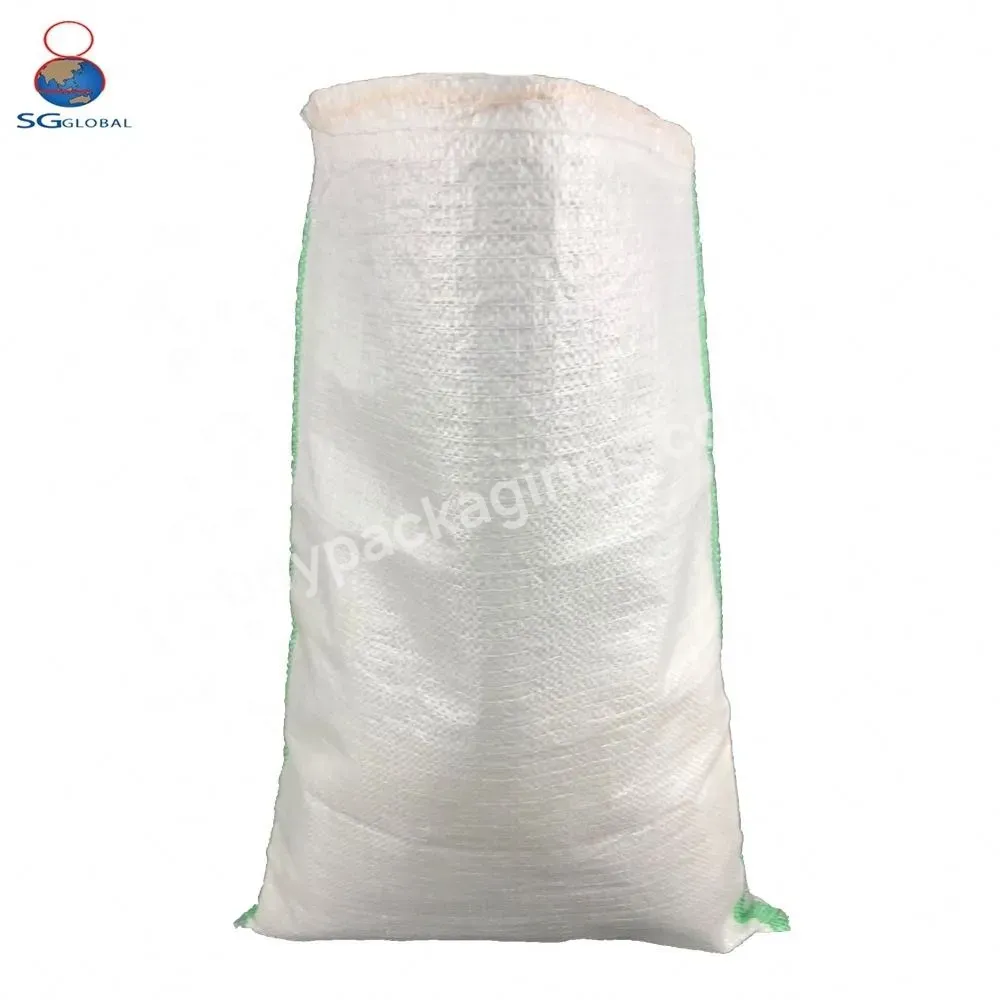 Safety Valve Grs Ce China Factory Wholesale Fabric Plastic Packaging 50 Kg 100 Kg Large Pp Polypropylene Woven Bags Manufacturer