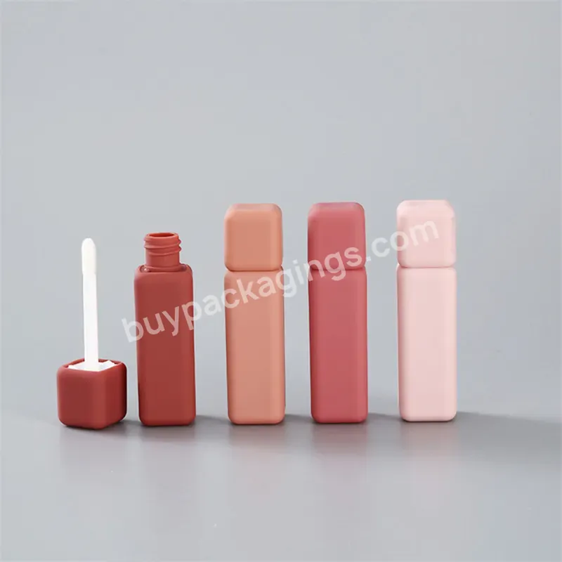 Sample Size 10 Ml Classy Lip Gloss Tubes And Box Custom Label Private Label