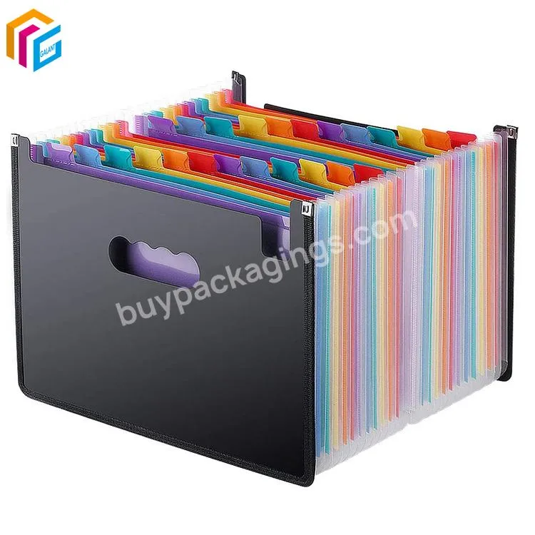 School Supplier Documents Pocket Organizer Document Expandable File Folder With Labels Accordion Folder Letter Size