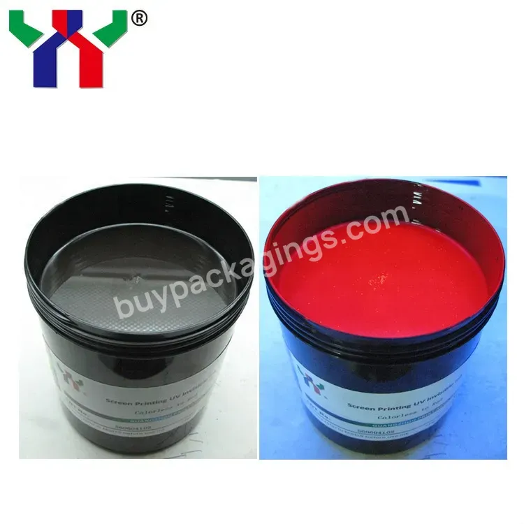 Screen Printing Security Uv Invisible Printing Ink/screen Printing Ink,Colorless To Yellow