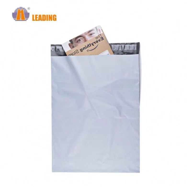 Sealable Garment Packing transparent Poly Plastic Bags With Self Adhesive Seal Tape Express Bag