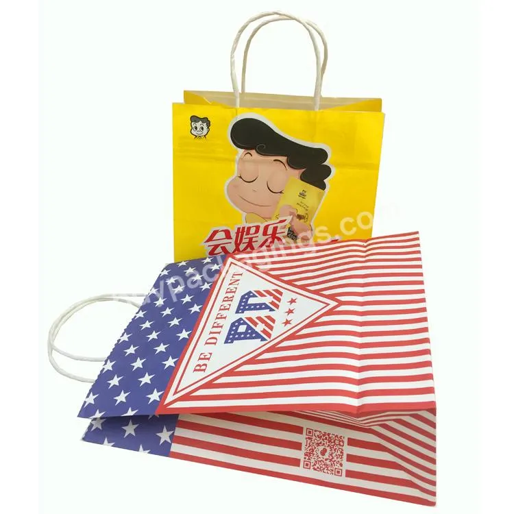 sealable paper tote bag shopping bag large bulk logo shopping bag eco