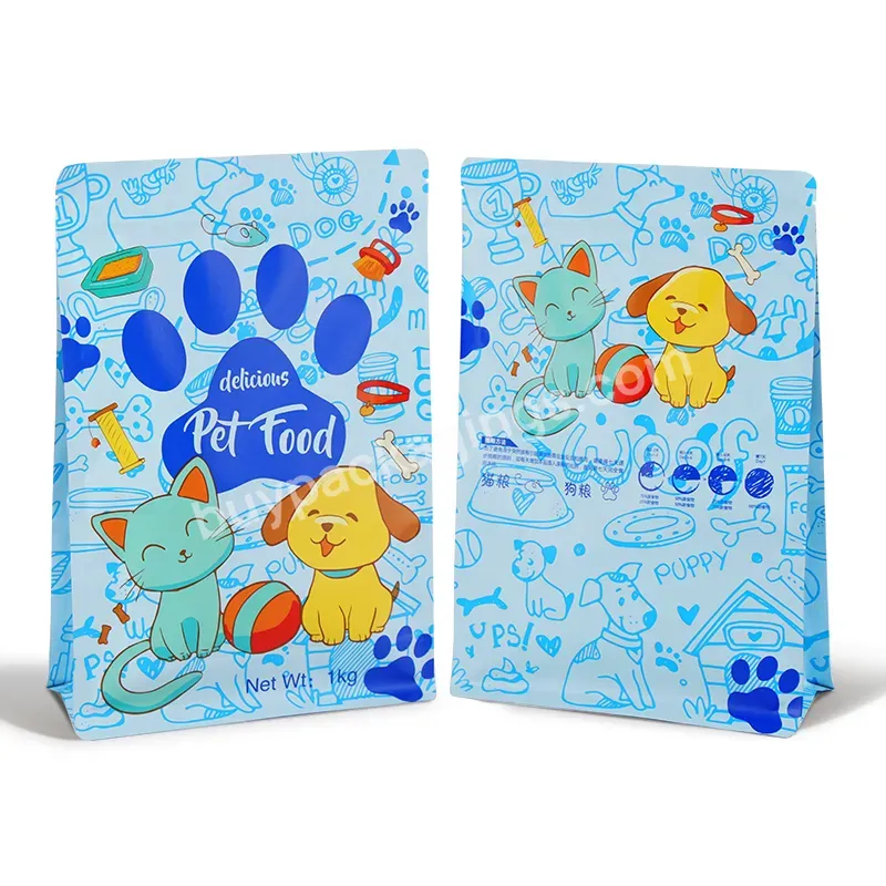 Sealed Aluminum Custom Pet Dog Cat Packing Food Pouch Stand Up Food Doypack Bag Pet Food Bag