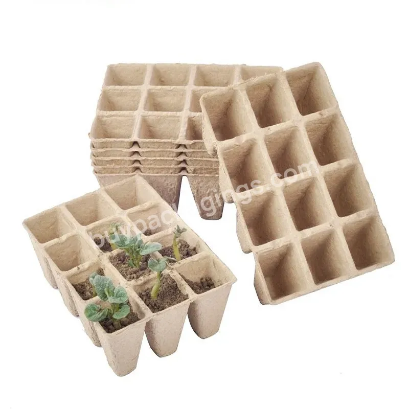 Seed Starter Peat Pots Premium Seed Starter Tray Peat Pots For Garden Seeding Germination Trays Nursery Biodegradable