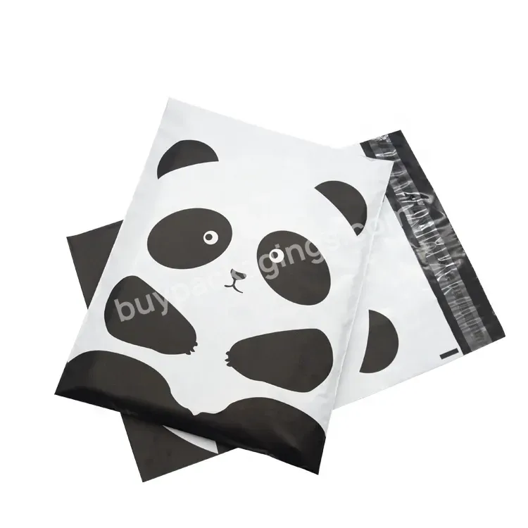 Self Adhesive Panda Mailing Bags Courier Bag Double Thickness Waterproof