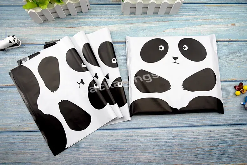 Self Adhesive Panda Mailing Bags Courier Bag Double Thickness Waterproof