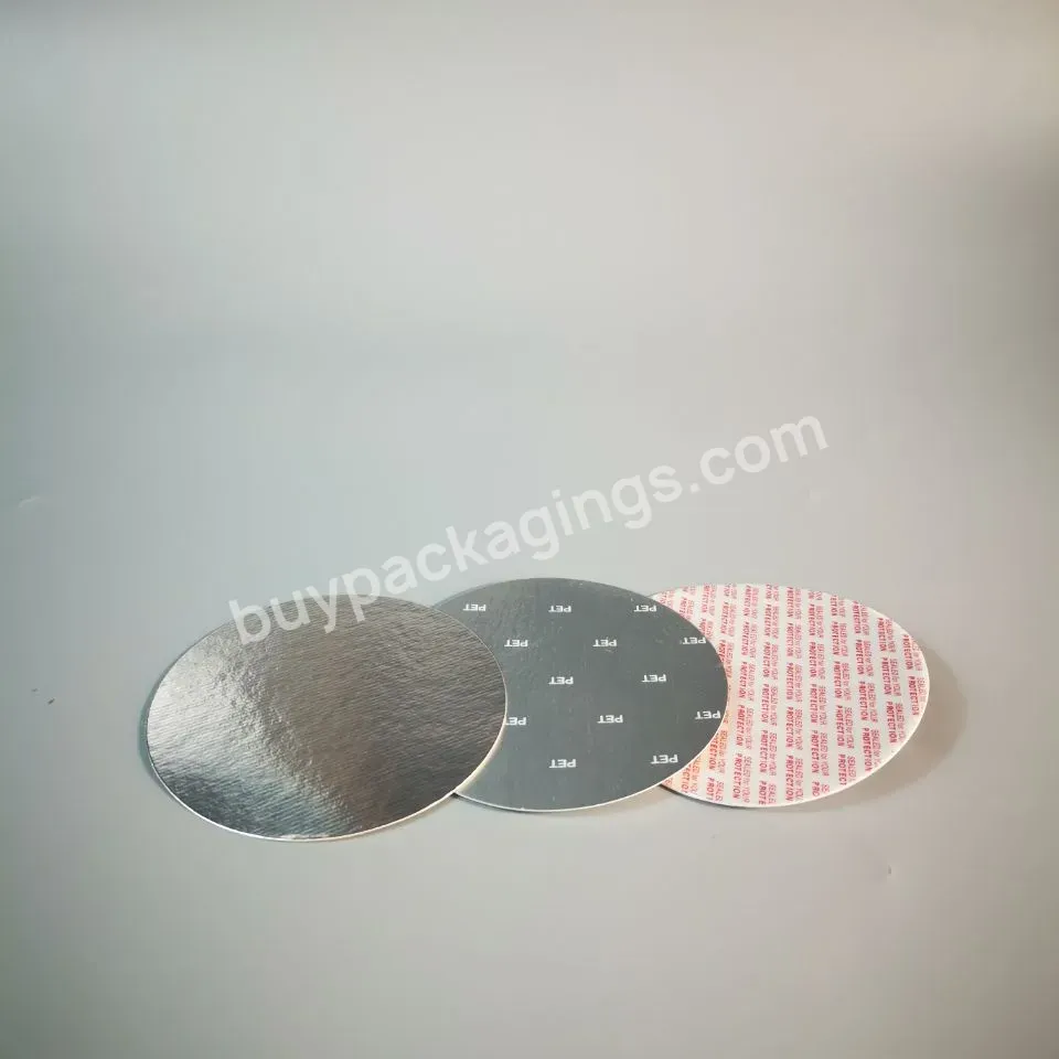 Self Adhesive Pressure Sensitive Aluminum Seal Liner/gasket/lid Pe Foam Cap Liner