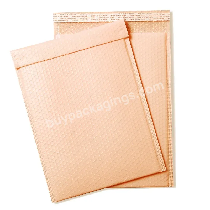 Self-adhesive Printed Poly Air Bubble Mailer Padded Plastic Mailing Bags