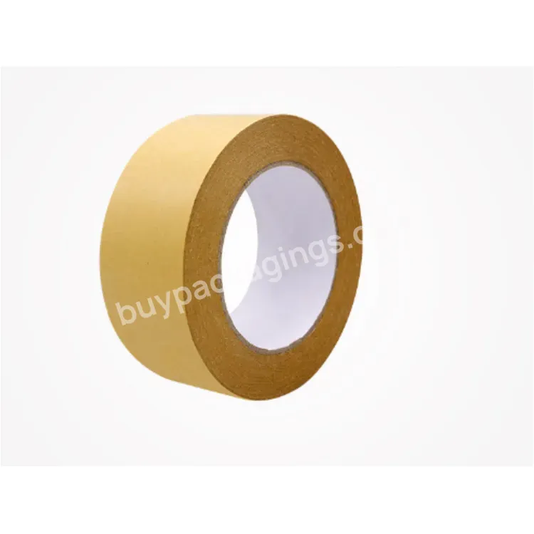 Self Adhesive Water Activated Kraft Paper Gummed Packing Tape For Packaging Boxes