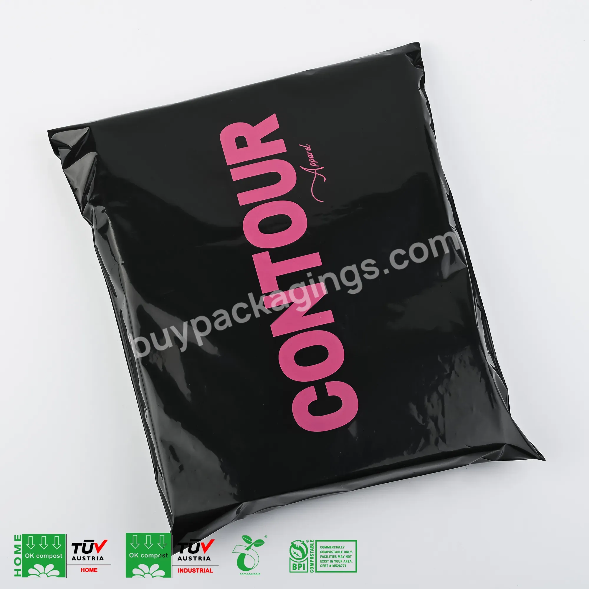 Self Sealing Tear Proof Biodegradable Compostable Black Shipping Bags Clothing Shipping Bags With Logos Custom Print - Buy Black Shipping Bags,Clothing Shipping Bags,Clothing Shipping Bags With Logos Custom Print.